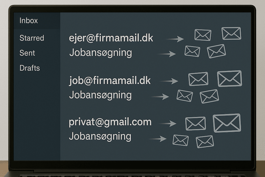 Har du styr på hvilke email jobansøgerne sende til