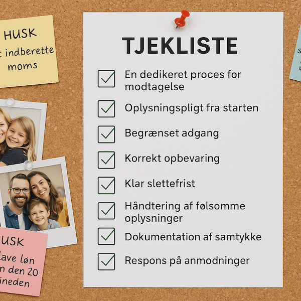 Tjekliste til jobansøgeren
